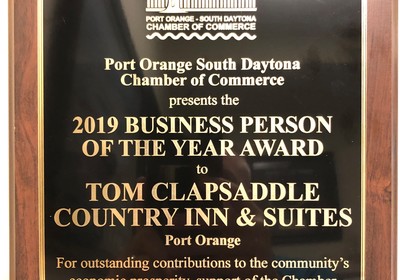 BUSINESS PERSON OF THE YEAR AWARD